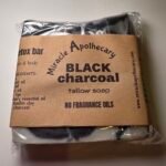 black charcoal detox tallow soap