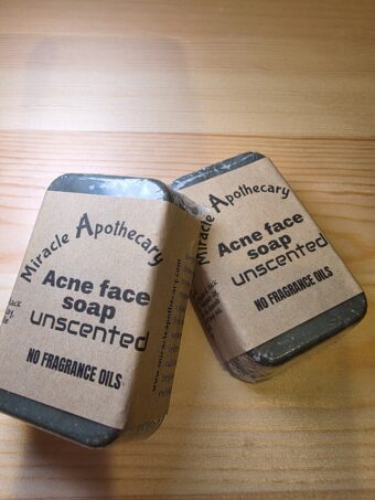 acne face soap bar